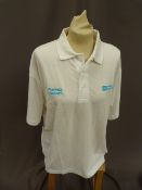 *Thirteen White Polo Shirts Size:Large