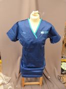 *Thirty Eight HA2415 Mid Blue Tunics Long
