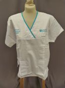 *Twenty HA2359 White Tunic Tops Size:20 Short