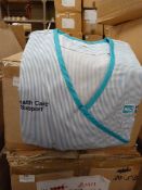 *Twenty Six HA2411 Blue & White Striped Tunic Tops