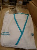 *Fifteen HA2354 White Tunic Tops (Various Sizes)