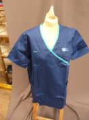 *Forty HA2409 Mid Blue Tunics Size:14