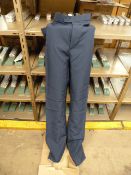 *Thirteen HA1930 Navy Trousers Size:W46 L36