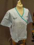 *Twenty Nine HA2411 Blue & White Striped Tunic Top