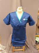 *Thirty Seven HA2415 Mid Blue Tunics Short