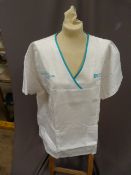 *Box of HA2796 White Tunic Tops Size: