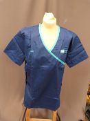 *Thirty Two HA2409 Mid Blue Tunic Tops Size:26