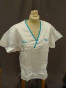 *Twenty HA2683 White Tunic Tops Size:16 Long