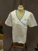 *Thirty HA2721 White Tunic Tops Size:14 Regular