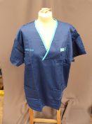 *Twenty Seven HA2401 Mid Blue Tunics Size:Small