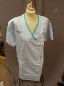 *Eleven HA2417 Blue & White Striped Tunics Size:22