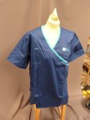 *Thirty HA2409 Mid Blue Tunics Size:16 Long