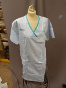 *Sixteen HA2417 Blue & White Striped Tunics Size:1