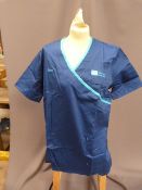 *Forty Four HA2409 Mid Blue Tunics Size:10 Regular