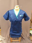 *Thirty Seven HA2415 Mid Blue Tunics Short