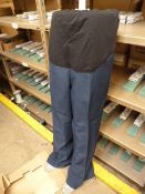 *Twenty Seven HA1933 Navy Trousers Size:24 Long