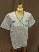*Forty HA2411 Blue & White Striped Tunic Tops Size
