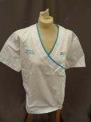 *Twenty HA2721 White Tunic Tops Size:14 Long