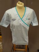 *Twenty Three HA2411 Blue & White Striped Tunic To