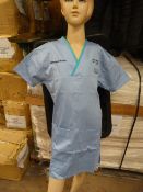 *Thirty Five HA2400 Light Blue Tunic Tops Size:XXL