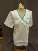 *Thirty HA2683 White Tunics Size:14 Long