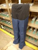 *Eight HA1933 Navy Trousers Size:22 Long