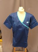 *Thirty HA2409 Mid Blue Tunic Tops Size:22 Regular