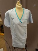 *Thirteen HA2417 Blue & White Striped Tunics Size: