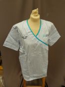 *Thirty Eight HA2411 Blue & White Striped Tunic To