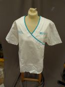 *Twenty Three HA2721 White Tunic Tops Size:16