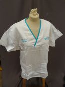 *Twenty HA2683 White Tunic Tops Size:18 Long