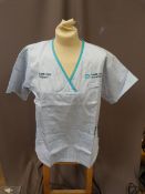 *Forty HA2407 Blue & White Striped Tunics Size:4