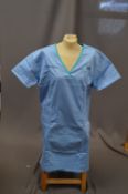 *Thirty Four HA2414 Light Blue Short Tunics