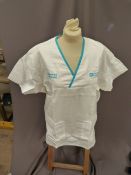 *Thirty Three HA2726 White Tunic Tops Size:Large R