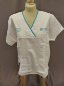 *Seventeen HA2359 White Tunic Tops Size:24 Short