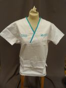 *Thirty Six HA2726 White Tunics (Mixed Sizes)