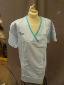 *Eighteen HA2417 Blue & White Striped Tunics (Vari