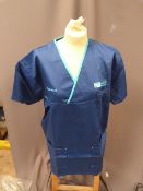 *Twenty HA2401 Mid Blue Tunic Tops