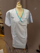 *Twenty Seven HA2417 Blue & White Striped Tunics S