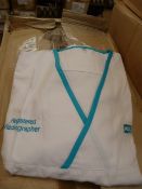 *Thirty HA2354 White Tunic Tops (Various Sizes)