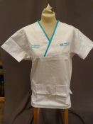 *Twenty Five HA2726 White Tunics (Mixed Sizes)