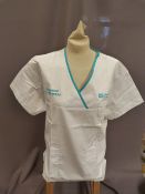 *Thirty Six HA2361 White Tunics (Various Sizes)