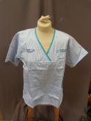 *Twenty HA2407 Blue & White Striped Tunics Sizes:1