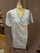 *Thirteen HA2417 Blue & White Striped Tunics Size: