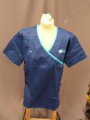 *Eleven HA2409 Mid Blue Tunic Tops Size:2