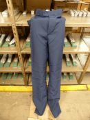 *Six HA1930 Navy Trousers Size:W34 L33