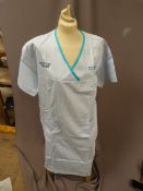 *Five HA2417 Blue & White Striped Tunics Size:0