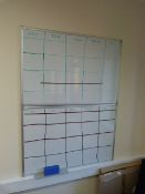 *Two Wall Mounted Drywipe Boards