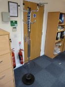 *Chrome Hat, Coat and Umbrella Stand