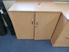 *Light Beech Stationery Cupboard